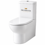 Drummonds Bathrooms Kameo Close Coupled Close-to-Wall Pan