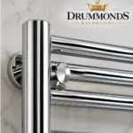 Chrome Towel Radiator 400 x 1600mm - Image 3