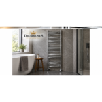 Chrome Towel Radiator 400 x 1600mm - Image 2